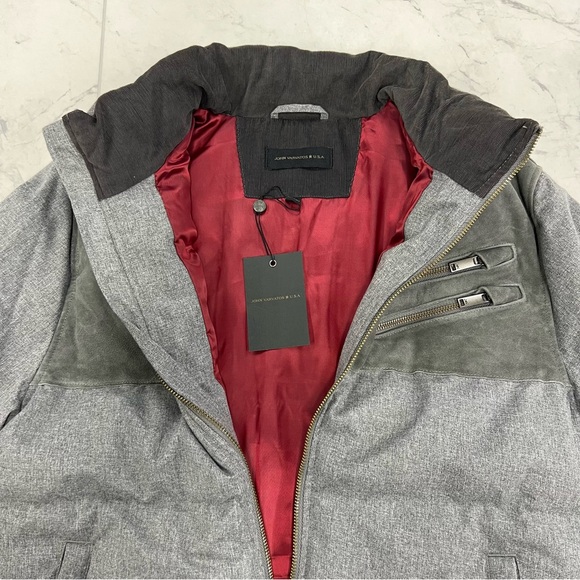 (JZ-35) John Varvatos Stephen Water Resistant Puffer Jacket - Picture 7 of 7